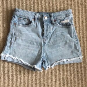 High waisted shorts